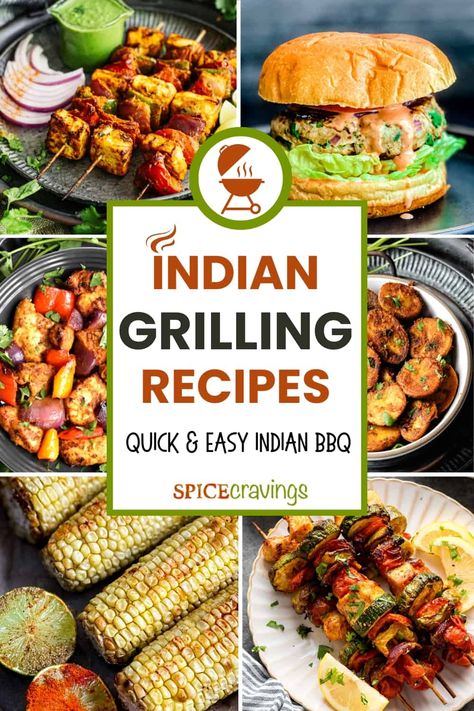 Indian Food On Blackstone, Veg Grilling Recipes, Grilled Indian Food, Indian Bbq Recipes Vegetarian, Indian Grill Recipes, Indian Grilled Chicken Recipes, Veg Barbeque Recipes, Indian Bbq Party Ideas, Indian Bbq Recipes