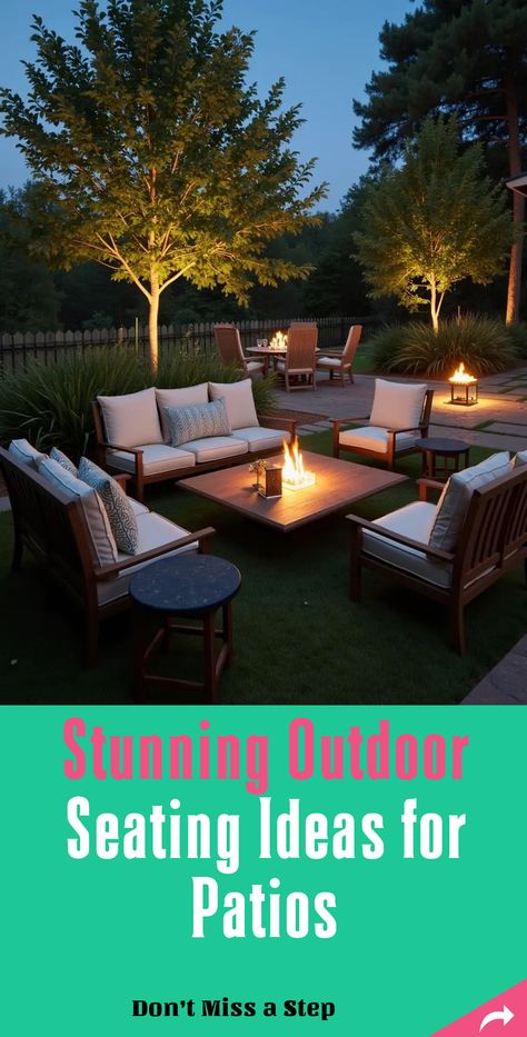 Imagine sipping your morning coffee surrounded by beautiful seating – our latest ideas will help you create your dream patio! Outdoor Seating Ideas, Vintage Metal Chairs, Poolside Loungers, Dream Patio, Seating Ideas, Built In Seating, Patio Roof, Small Outdoor Spaces, Charming Garden