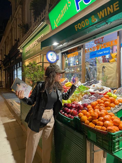 London Uk Grocery Store, London Westminster, Grocery Essentials, Fruit Shop, Fruit Stands, Uk London, Grocery Stores, At Midnight, London Travel