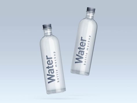 Water Bottle Mockup Free Psd, Bottle Mockup Free, Water Bottle Mockup, Postcard Mockup, High Fever, Phone Mockup, Mockup Downloads, Water Bottle Design, Botol Air