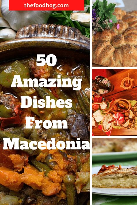 Macedonian Food- 50 Delicious Macedonian Dishes You Must Try Macedonian Recipes, Macedonian Food, Main Course Dishes, European Cuisine, Sensory Overload, Culinary Travel, Melting Pot, Foodie Travel, Macedonia