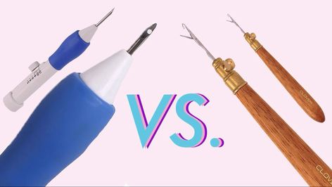 Magic Embroidery Pen vs. Kantan Needle Embroidery Product Test - YouTube After School Checklist, Magic Embroidery, Hooking Rugs, Embroidery Pen, Punch Needling, Locker Hooking, Embroidery Product, Pen Diy, Embroidery Tools