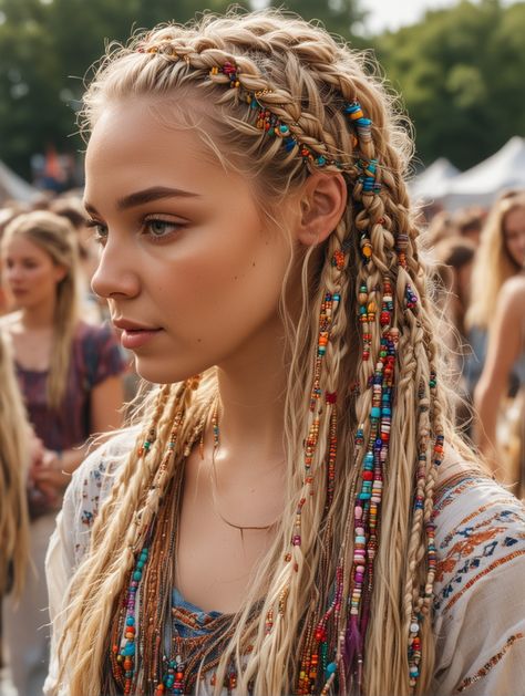 Blonde Boho Braids, The Perfect Blonde, Braids Easy, Boho Crown, Braided Top Knots, Boho Hairstyle, Boho Twists, Perfect Blonde, Blonde Braids