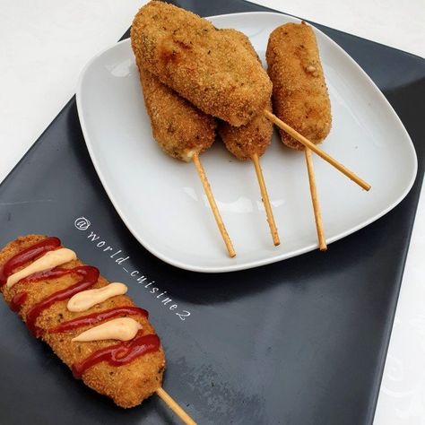 Cheesy Chicken Sticks recipe by Fatima Chicken Sticks, Eid Recipes, Chicken On A Stick, Eid Food, Crispy Fry, Egg Bites, Sous Chef, Ramadan Recipes, Coriander Powder