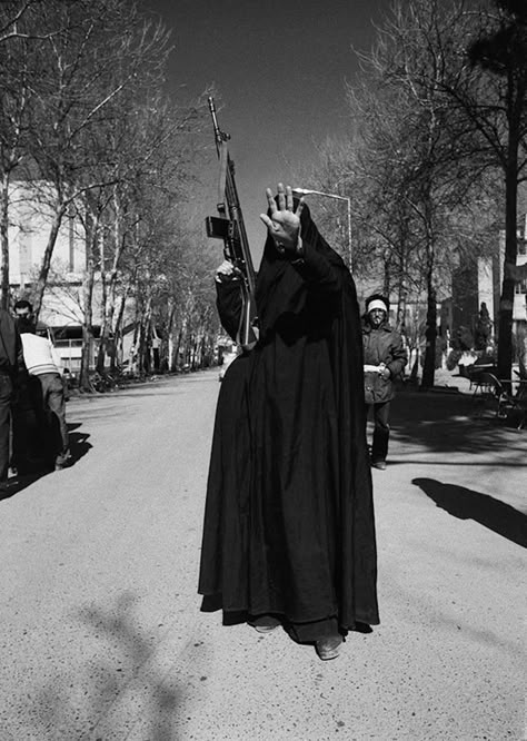 Iran A woman holds up her hand in a gesture of defiance. Tehran, Iran, Black And White, White, Black