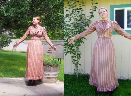 With and Without: How Wearing a Corset Affects You and Your Clothes Corset Historical, Corset Patterns, Historical Clothing Patterns, Historical Costuming, Corset Training, Period Clothing, Period Dress, Period Outfit, Gossip News