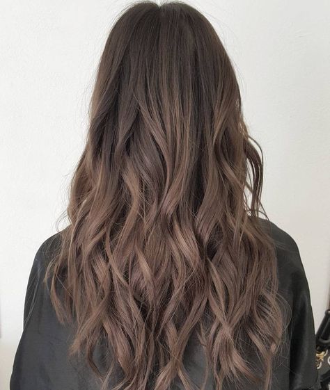 Long+Ash+Brown+Hair                                                                                                                                                                                 More Balayage Straight Hair, Ash Brown Hair, Ash Hair Color, Brown Hair Dye, Ash Brown, Brown Blonde Hair, Red Hair Color, Cool Hair Color, Taupe Color