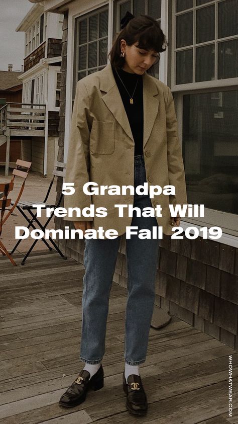 The grandpa trends that will dominate fall 2019 Old Grandpa Aesthetic, Electric Grandpa Style, Grandpa Chic Outfit, Electric Grandpa Aesthetic, Grandpa Fashion Aesthetic, Grandpa Aesthetic Outfit, Eclectic Grandpa Fashion, Grandpa Aesthetic, Grandpa Fashion