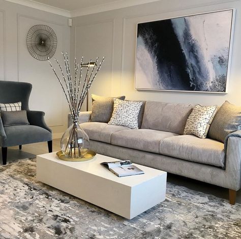 Persimmon Living Room, Persimmon Homes Living Rooms, Carmeon Hamilton Living Room, Rufford Persimmon Homes, Hanbury Persimmon Living Room, Little Living Room Ideas, Souter House Persimmon, Hanbury Persimmon, Calm Living Room