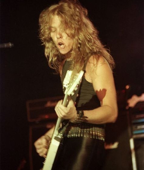 James Hetfield 80s, Robert Trujillo, Dave Mustaine, James 3, 80s Bands, Kirk Hammett, James Hetfield, Rock Punk, Heavy Metal Bands