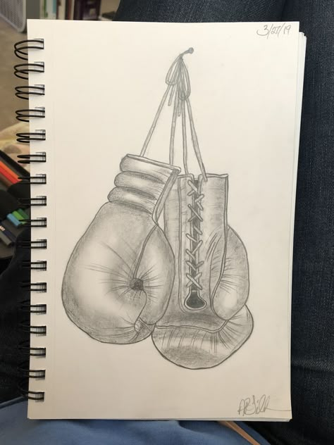 Boxing Drawing Ideas, Boxing Gloves Sketch, Boxing Drawing Reference, Boxing Sketch, Jellyfish Art Drawing, Drawing Boxing, Boxing Drawing, Rocky Tattoo, Utensils Drawing