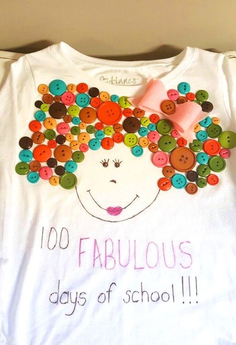 School Shirt Ideas, 100 Days Of School Project Kindergartens, 100 Day Shirt Ideas, 100days Of School Shirt, 100 Días De Clases, 100s Day, 100th Day Of School Crafts, 100 Day Of School Project, 100 Days Of School Shirt