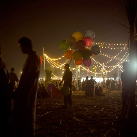 Through The Lens Of Photographer Denis Dailleux – Fubiz Media Carnival Lights, Circus Aesthetic, Setting Inspiration, Dark Circus, Dinner Show, Night Circus, Something Wicked, Fun Fair, Circus Theme