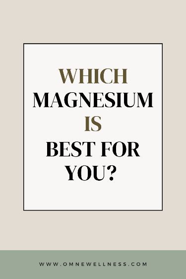 Magnesium plays a pivotal role in our body, aiding in relaxation, inflammation reduction, and supporting numerous enzyme reactions. Selecting the right type of magnesium supplement can be crucial for addressing specific health needs. Here are the best types of magnesium according to the different symptoms you may be experiencing. Magnesium, magnesium benefits vitamins, magnesium types and uses, magnesium glycinate benefits, best magnesium supplement, benefits of magnesium, types of magnesium Daily Magnesium Intake, Magnesium Citrate Vs Glycinate, Magnesium Chloride Benefits, Magnesium Benefits Vitamins, Magnesium Types, Magnesium Glycinate Benefits, Supplements For Sleep, Supplement Benefits, Magnesium Butter