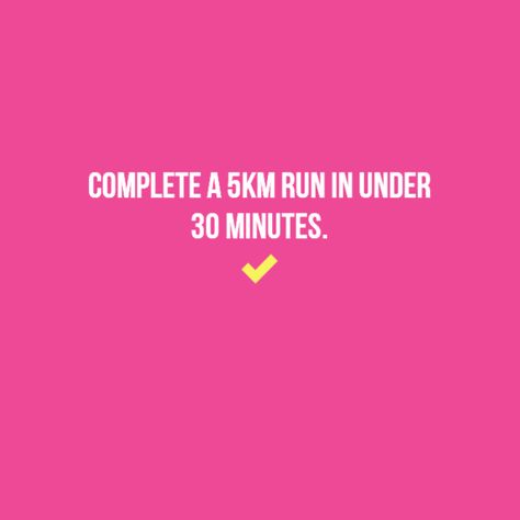 Complete a 5km run in under 30 mins 5km Run, Running Inspo, Runner Aesthetic, 2025 Vision, Back On Track, 2024 Vision, Healthy Fitness, Cross Country, Get Fit