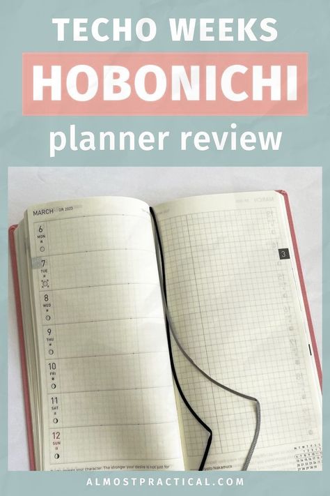 Check out this review of the  Hobonichi Techo Weeks Planner. From beautiful layouts to customizable pages, we'll help you find the perfect planner to elevate your organizational game. Diy Binder, State Abbreviations, 2023 Planner, Planner Review, Calendar Layout, Hobonichi Planner, Small Quotes, Hobonichi Techo, Perfect Planner