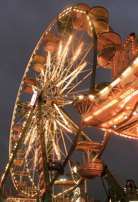 Carnival At Night, Ferris Wheel Aesthetic, Aesthetic Objects, Emily Henry, Amusement Park Rides, Parc D'attraction, Fun Fair, Amusement Parks, Vintage Circus