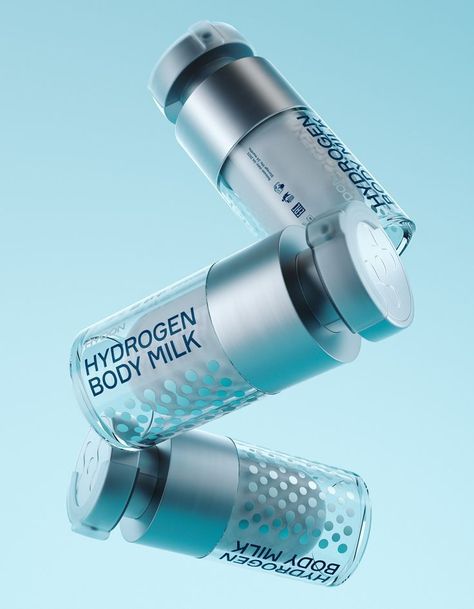 HYDON — Hydrogen Molecules Services: Naming, Brand Identity, Packaging Design, Visualisation More info: https://choice.studio/hydon-hydrogen-molecules Beauty Package, Medical Packaging, Product Visualization, Luxury Packaging Design, Cmf Design, Perfume Bottle Design, Water Branding, Milk Storage, Skin Care Packaging