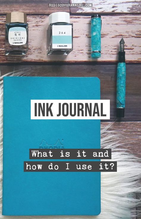 My ink journal. Why I created it, what's its purpose, how do I use it, and alternatives for non fountain pen users. Ink Fountain Pen, Fountain Pens Aesthetic, Fountain Pen Journal, Fountain Pen Ink Storage, Fountain Pen Aesthetic, Ink Journal, Fountain Pen Writing, Fountain Pen Art, Writing On Paper