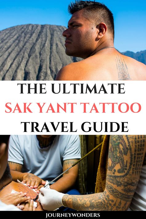 Ink of Wonders: Getting a Sak Yant Tattoo in Bangkok Best Of Journey, Thailand Shopping, Thailand Tourist, Thailand Tattoo, Sak Yant Tattoo, Thailand Vacation, Thailand Adventure, Thailand Backpacking, Sacred Geometry Tattoo