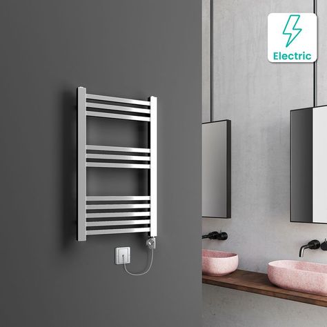 Electric Heated Towel Rails Bathroom Mountain, Electric Towel Rail, Towel Warmer, Heated Towel Rail, Heated Towel, Electric Heating, Towel Rail, Towel Rack, Chrome Plating