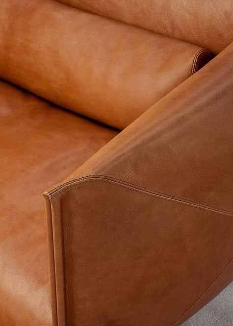 Joinery Details, Furniture Details Design, Conran Shop, Modern Upholstery, Furniture Details, Furniture Maker, Design Milk, Leather Furniture, Modern Sofa