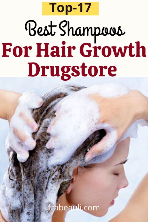 Know about top rated best shampoo for hair growth drugstore it work. We have listed 17 products reviews. #shampoo #hairgrowth Shampoo For Hair Regrowth, Hair Thickening Growth, Hair Growing Shampoo And Conditioner, Best Shampoo For Hair Growth Top 10, Drugstore Hair Growth Products, Best Drugstore Shampoo And Conditioner For Hair Growth, Best Thickening Hair Products, Shampoo For Hair Growth And Thickness, Best Shampoos For Hair Growth