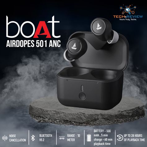 boAt Airdopes 501 ANC earbuds are impeccable with the overall design, sound quality performance, interactive experience, and other aspects of earbuds. Earbuds Creative Ads, Boat Airpods, Boat Earbuds, Interactive Experience, Diwali Sale, College Outfit, Creative Flyers, Products Design, Smart Gadget