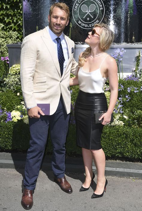 The Best Dressed Men At Wimbledon: Chris Robshaw. #bestdressedmen #chrisrobshaw Wimbledon Outfits, Wimbledon Outfit, Chris Robshaw, Best Dressed Men, Best Dressed Man, Best Dressed, Well Dressed Men, Wimbledon, Celebrity Fashion