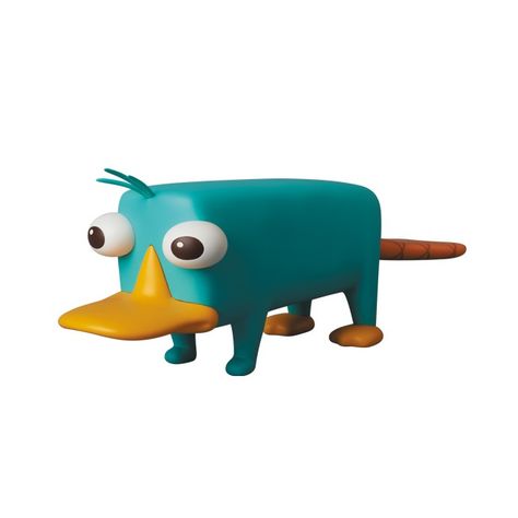 Perry the Platypus VCD by Medicom #perrytheplatypus #phineasandferb #platypus #agentp #disney #medicom #medicomtoy #vinyltoy Platypus Perry, Perry The Platypus, Toy Toy, Nose Drawing, Medicom Toy, Character And Setting, Toy Art, Phineas And Ferb, Platypus