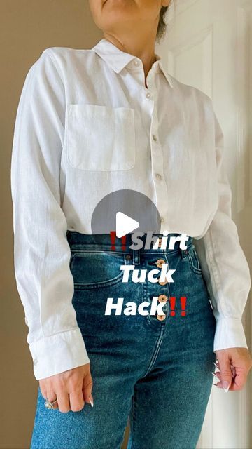 Natalia| Fashion Tips on Instagram: "‼️How to get a neat shirt tuck‼️ 1. Fold the back part & tuck 2. Fold the front part & tuck 3. Fold the sides & tuck . . . . . #shirttuckedin #shirttuck #tipsandtricks #diyfashion #fashionhacks #easyhacks #stylingtips #fashiontipsandtricks #buttondownshirt #shirttucked #shirthack" C C Music Factory, Shirt Tuck, Everybody Dance Now, Shirt Hacks, Shirt Tucked In, Simple Tricks, Diy Fashion, The Back, Button Down Shirt