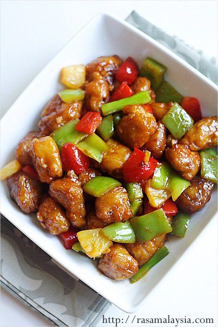 Sweet and Sour Pork Sweet And Sour Pork Recipe, Sweet N Sour Pork Recipe, Small Cookies, Mapo Tofu, Easy Asian Recipes, Sweet And Sour Sauce, Pork Recipe, Easy Pork, Fried Pork