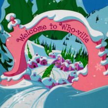 Whoville | Dr. Seuss Wiki | FANDOM powered by Wikia School Hallway, Christmas Door Decorating Contest, Painting Shoes, Whoville Christmas, Grinch Christmas Party, Door Decorating Contest, Grinch Who Stole Christmas, Grinch Party, Grinch Christmas Decorations