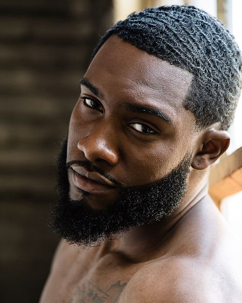 Candy Photos, Black Men Beards, Chocolate Men, Cup Of Hot Chocolate, Dark Skin Men, Black Beards, Beard Lover, Black Men Hairstyles, Cute Black Guys