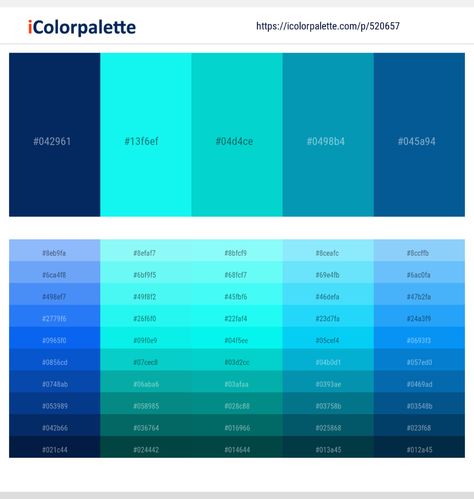 Colors included in this palette similar to Aqua, Aqua and Dark Cyan, Aqua and Dark Turquoise, Aqua and Teal, Bahama Blue, Blue, Bondi Blue, Bright Turquoise, Dark Cyan, Dark Cyan and Teal, Dark Gray, . Download color palette as Pdf, Adobe swatch and more. Aqua Color Schemes, Cold Colors, Ui Color, Turquoise Color Palette, Pink Color Combination, Christmas Color Palette, Light Sea Green, Cyan Colour, Orange Color Palettes