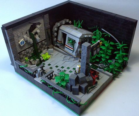 Lego Zombies, Lego Dinosaur, Lego Army, Construction Lego, Lego Display, Lego Modular, Amazing Lego Creations, Lego Mechs, Lego Robot