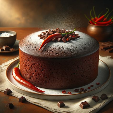 Cooking up Joy - Made with love: Decadent Chocolate-Chili Fusion Cake Chilli Chocolate Cake, Chocolate Chili, Lime Cake, Ice Cream Pies, Tasty Bites, Decadent Chocolate, Classic Desserts, Gluten Free Cakes, Unsweetened Cocoa