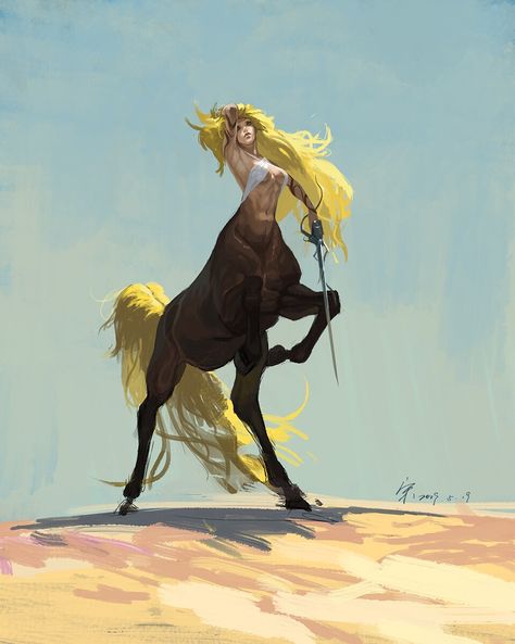 Centaur Anime, Black Centaur, Centaur Female, Anime Centaur, Female Centaur, Brown Hair Female, Female Drawing, Fantasy Races, Mythical Creatures Art