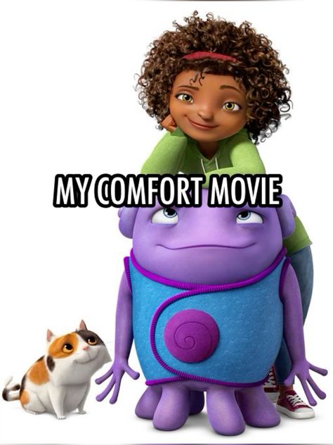 #Home #dreamworks Home Dreamworks, Home The Movie, Dreamworks Home, The Sweetest Thing Movie, Feminine Things, Comfort Movie, Home Movie, Alien Invasion, Comfort Movies