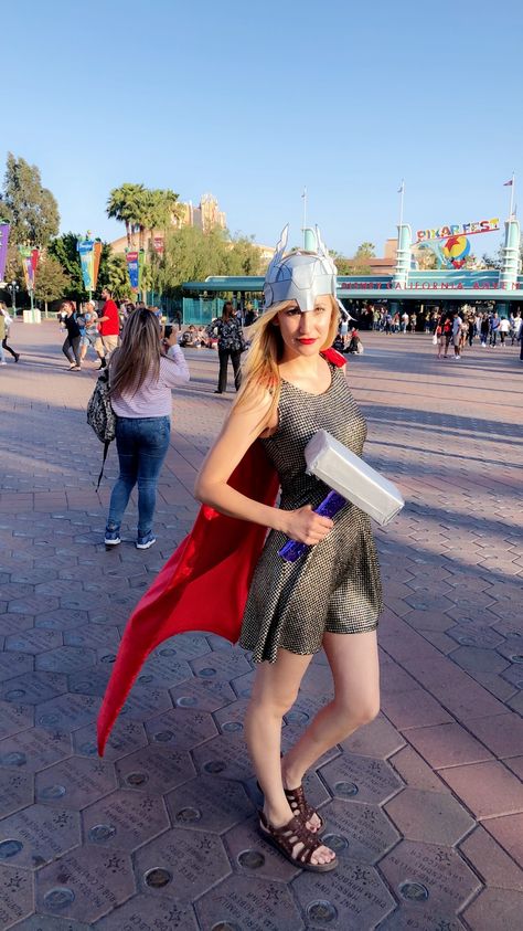 DIY Thor Disneybound #diy #thorragnarok #thorki #thor #disney #disneyland #disneybound #californiaadventure #hammer #ragnarok #loki Thor Disneybound, Ragnarok Loki, Bounding Outfits, Disneyland Disneybound, Disneybound Outfits, Marvel Fashion, I'm Not Like Other Girls, Disney Bounds, Disney Outfit