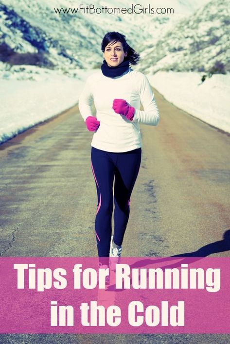 Running in the cold can be enjoyable — you just have to follow these tips! Running In The Cold, Running In Cold, Running Plan, Tips For Running, Running In Cold Weather, Winter Running, Running For Beginners, Half Marathon Training, Running Tips