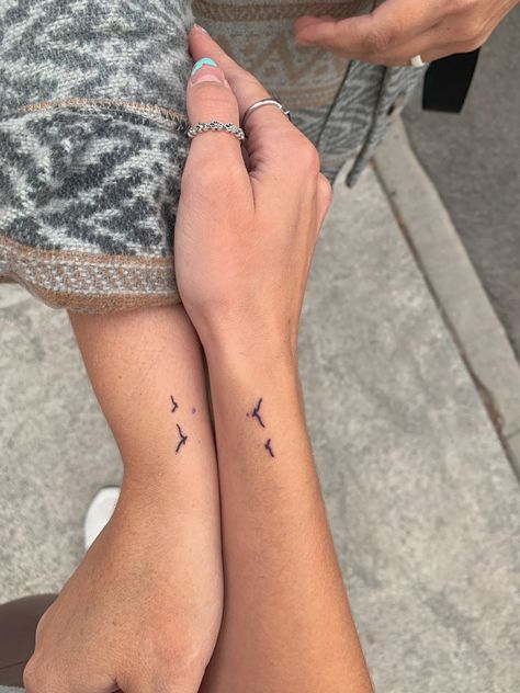 Tattoos matching tattoos Matching Tattoos With Aunt, Matching Tattoos Aunt And Niece Meaningful, Aunt And Nephew Tattoo, Uncle And Niece Tattoos, Matching Tattoos For Aunt And Niece, Aunt And Niece Tattoos, Tattoos For Nieces, Mini Tattoos Best Friends, Niece And Aunt Tattoos