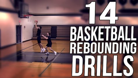 14 Basketball Rebounding Drills Rebounding Drills For Kids, Basketball Rebounding Drills, Basketball Conditioning Drills, Rebounding Drills Basketball, Defense Drills Basketball, Basketball Defense Drills, Defense Basketball, 7th Grade Girls, Youth Basketball Drills