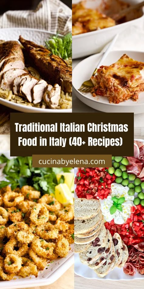 Italian Christmas Lunch, Italian Christmas Eve Appetizers, Italian Christmas Dinner Traditional, Traditional Italian Christmas Dinner, Italian Christmas Food, Italian Christmas Eve Dinner, Easter Dinners, Christmas Eve Appetizers, Italian Christmas Desserts