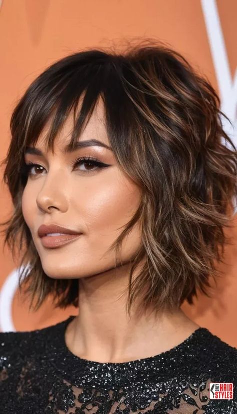 Shag Bob Haircut, The Shag Haircut, Shag Bob, Shag Mullet, Shag Haircut Ideas, Shag Hairstyle, Rocker Hair, Diy Makeup Remover, Diy Beauty Treatments