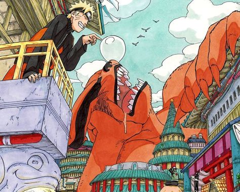 Naruto Banner, Kurama Naruto, Deep Art, Art Manga, Naruto Wallpaper, Naruto Anime, Tv Characters, Naruto Art, Cartoon Movies