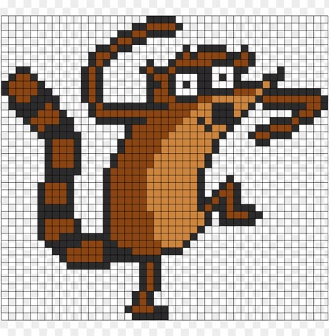 Pixlr Art, Funny Pixel Art, Charger Art, Terry Bogard, Kandi Cuffs, Hello Kitty Crochet, Easy Pixel Art, Pixel Art Templates, Pony Bead Patterns