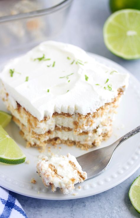 Lime Icebox Cake, Key Lime Icebox Cake, Key Lime Recipes, Key Lime Desserts, Icebox Cake Recipes, Lime Desserts, Lime Recipes, Icebox Cake, Creamy Desserts