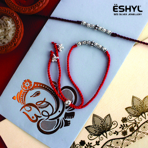 Bhai & Bhabhi, a bond that's truly precious. Honor this connection with a gift that lasts forever - the Sterling Silver Bhai-Bhabhi Rakhi by Eshyl. Prices - For Bhai Rakhi - 600/- | For Bhabhi Rakhi - 1050/- Shipping across India* To order, WhatsApp us on +91 9375419990 #rakhshabandhan #rakhshabandhanspecial #rakhi2023 #rakhidesigns2023 #traditionalcollection #threadsoflove #brothersisterlove #siblings #eshylsilver #festival #bhaibhabhi #brosisrakhi #bhaibhabhirakhi Rakhi Photos, Silver Rakhi For Brother, Rakhi 2023, Silver Rakhi, Handmade Rakhi Designs, Birthday Room, Rakhi Gifts For Sister, Raksha Bandhan Gifts, Birthday Room Decorations