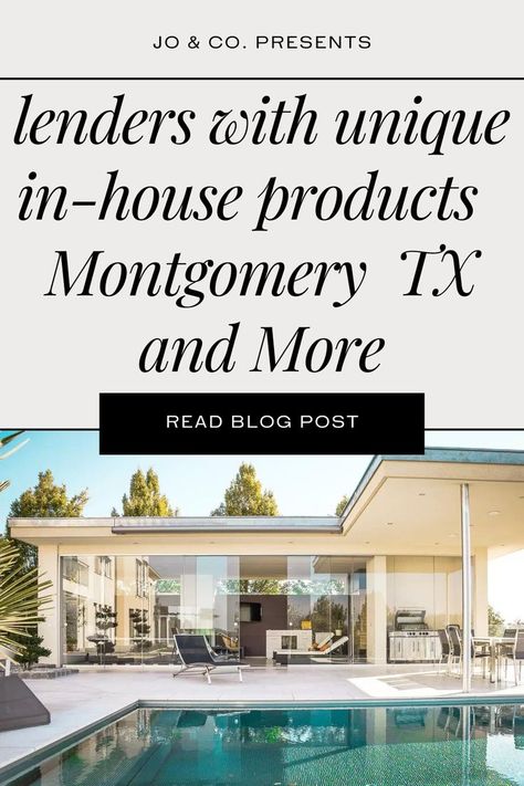 Hi friend, I have had the great pleasure of working with some amazing lenders, and today I want to feature one of my favorites: Jordan Hays. Jordan Hays is a mortgage loan originator in The Woodlands, Spring Montgomery area (truly works all of Texas). I wanted to show case some of the items he specializes in, and what makes him different than other lenders you might come across. Loan Originator, Mortgage Loan Originator, House Products, Mortgage Loan, Home Improvement Loans, Show Case, The Woodlands, Mortgage Loans, My Favorites